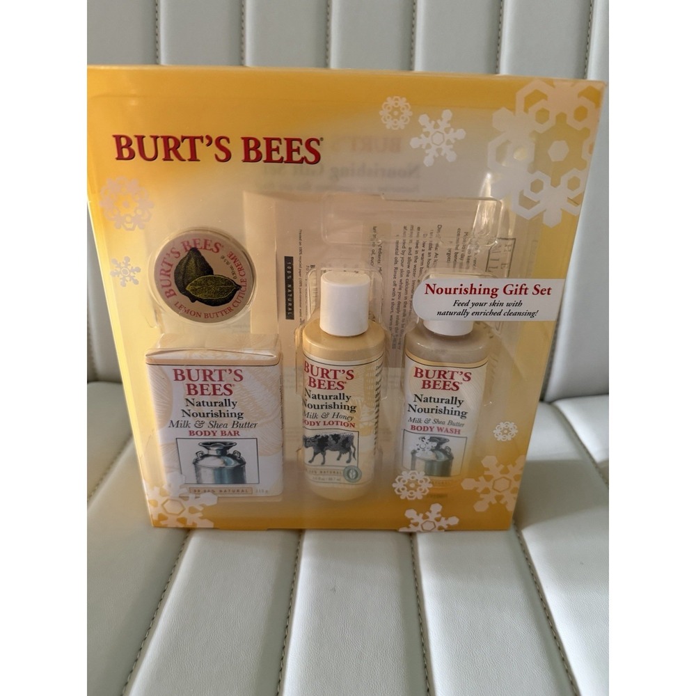 Burt's Bees Head To Toe Kit With Bonus Pouch Gift Set - Missing Pouch & Lip Balm